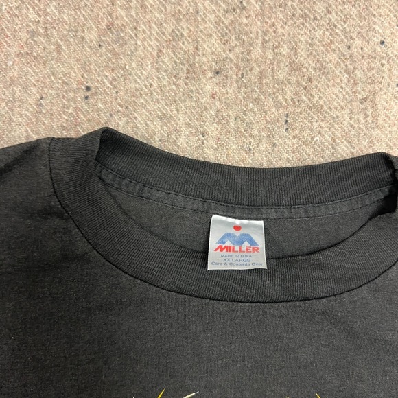 Vintage Harley Davidson Shirt Mens XXL Black 1980s Eagle Motorcycle - Picture 6 of 10